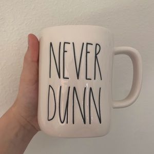 New Rae Dunn never Dunn mug